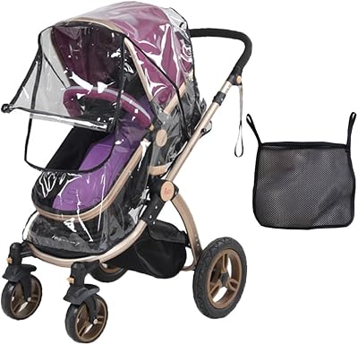 Burbuja de Lluvia Protectora Impermeable para Silla de Paseo