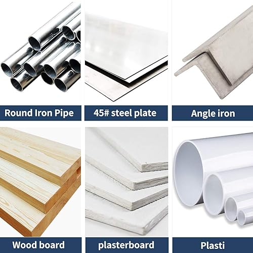 Miniatura 4 de LAIWEI - Cortador de agujeros de 2.244 in, sierra de agujero bimetálica de 2.25 pulgadas, cabezal de sierra circular HSS, 0.071 in de grosor,