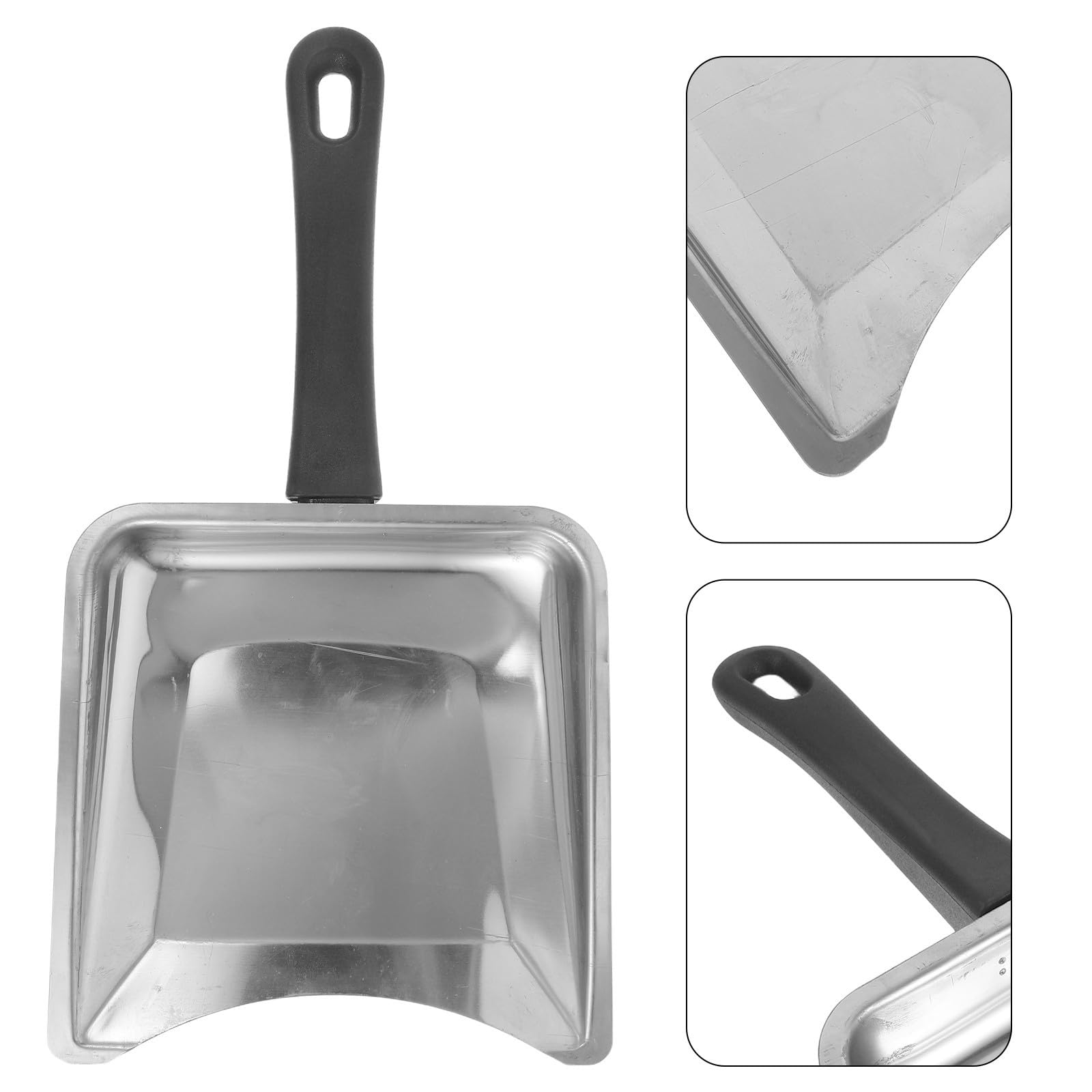 Alasum Espátula y Diseño Ergonómico para Carne de Acero Inoxidable de Brocheta Vertical Mango Antideslizante para Bandejas de Barbacoa en Camping
