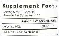 Vista 6 de Good State Berberina HCL 400mg, 120 Cápsulas Vegetarianas