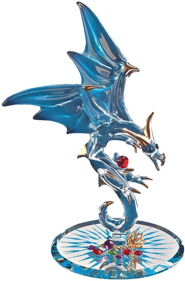 Jewel Keeper Dragon Handcrafted Figurine