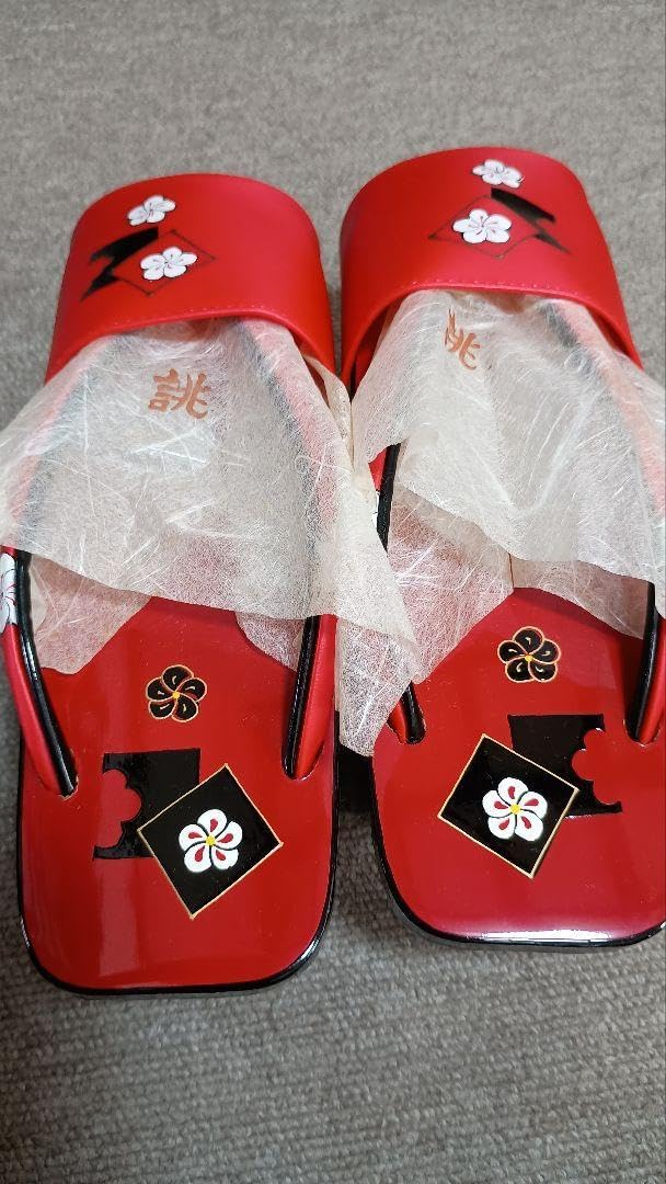 国産刺繍下駄 花柄23cm 国産刺繍下駄 花柄23cm 国産刺繍下駄 花