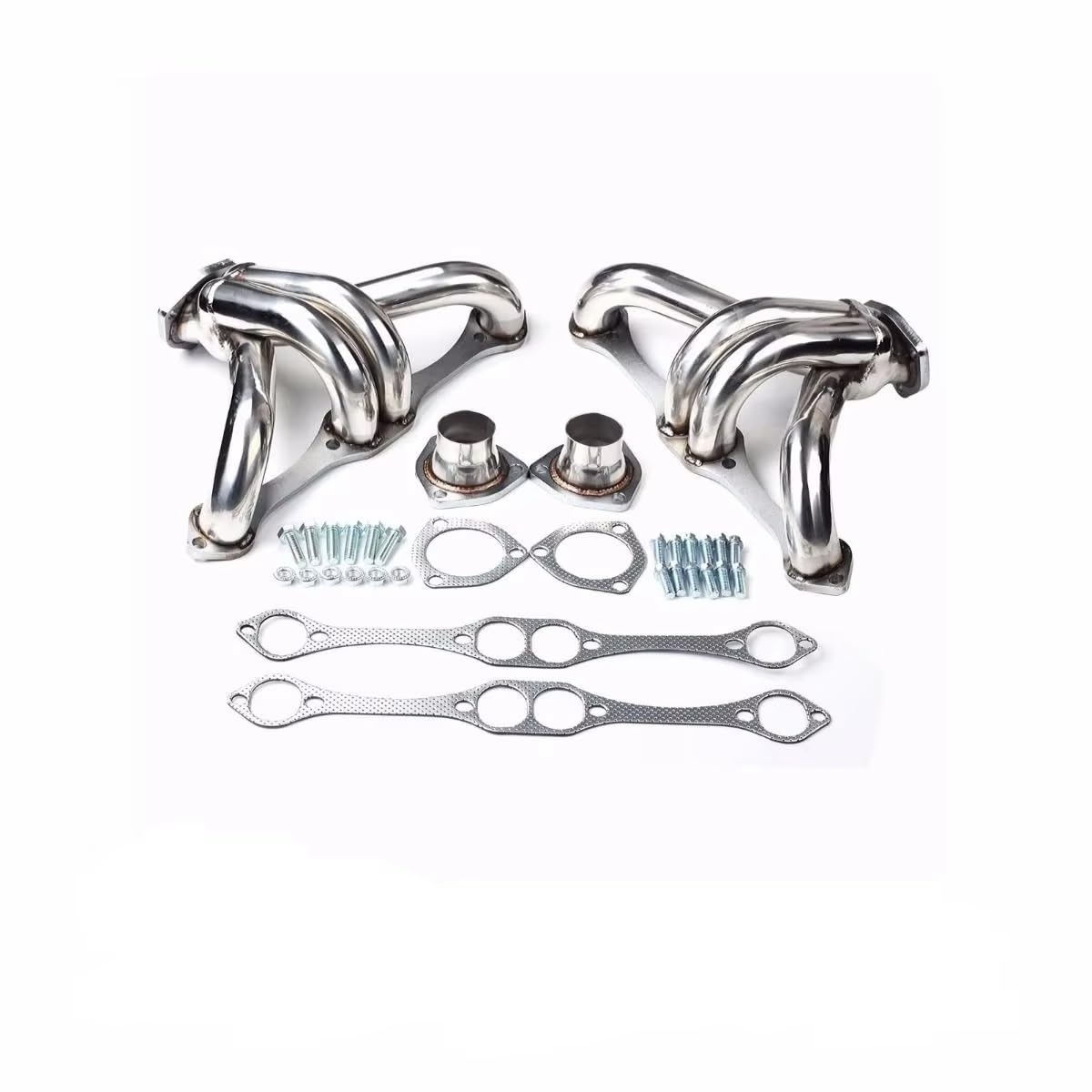 Auto- Auspuffkrümmer Für Chevy V8 262/283/302/305/307/327/350/400 Shorty Edelstahlkrümmer, Kleiner Block Auto-Abgaskrümmer