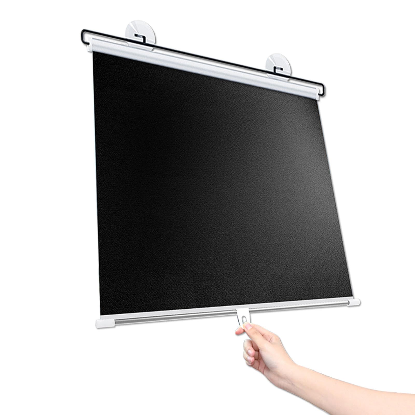 DECAKE Indoor Blackout Roller Shades,Roller Blinds with Suction Cups,Roll up Retractable Window Blinds,Window Sun Shades,Privacy Curtains for Home Office,Without Drilling,WxH-80x200cm/31x79in
