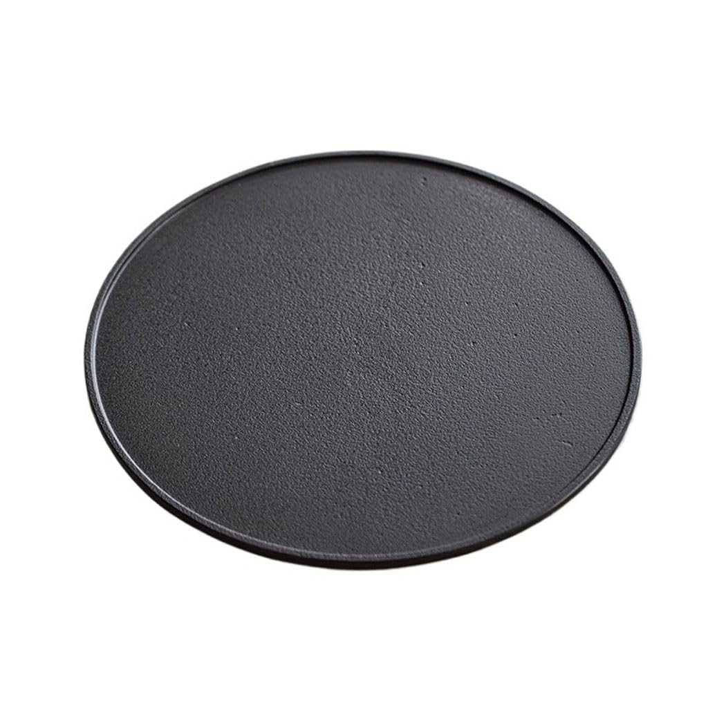 Wielofunkcyjna taca do serwowania Simple Handmade Tea Tray Household Small Dry Brewing Table Restaurant Round Service Tray Talerz do serwowania