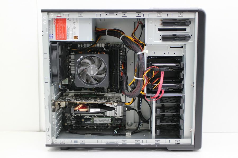 Amazon.co.jp: G-GEAR GA7A-B180/T Ryzen 7 2700X 3.7GHz/16GB/512GB 