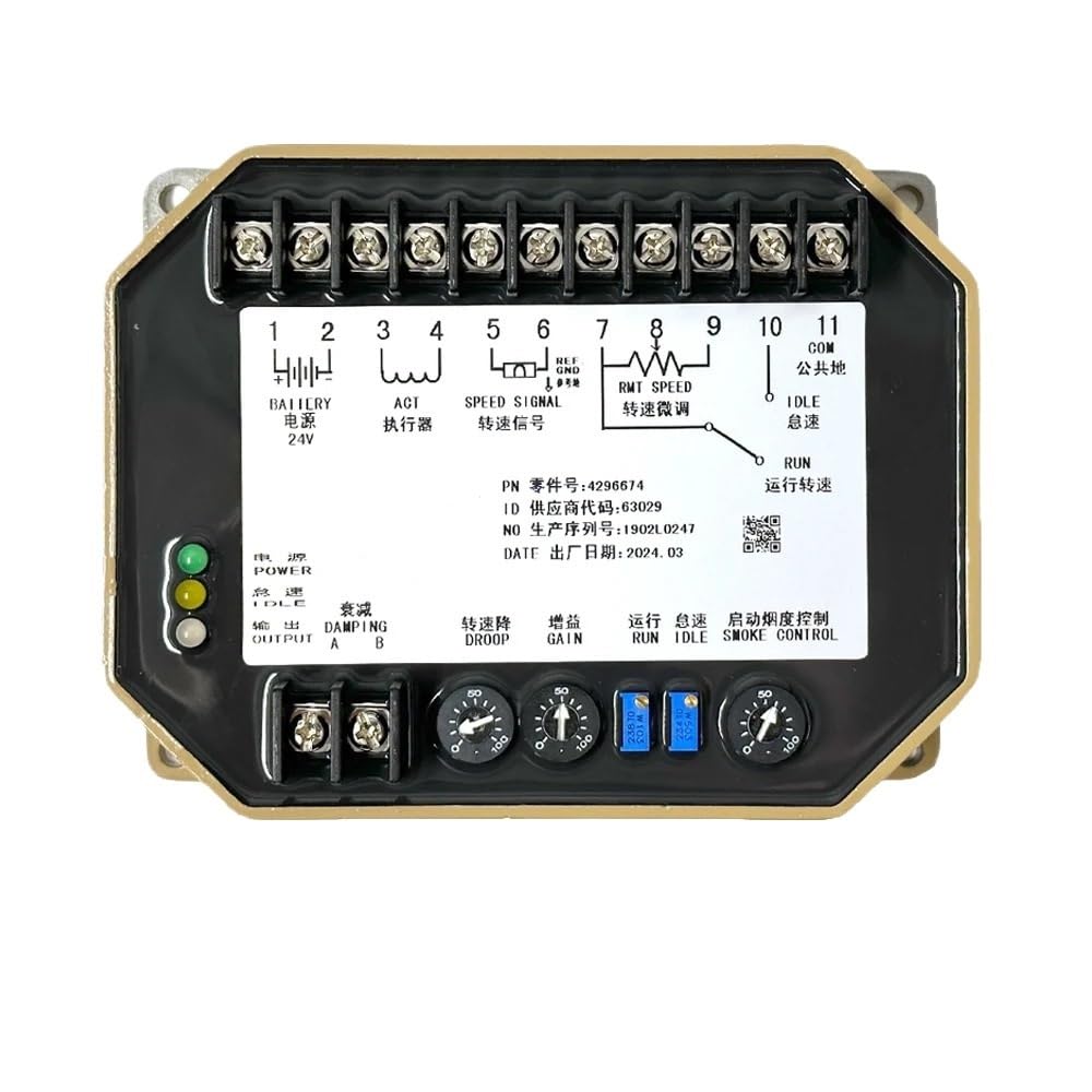 Bvdwuelgv 4296674 Speed Controller Electronic Governor For Kta38 Diesel Engine(4296674)
