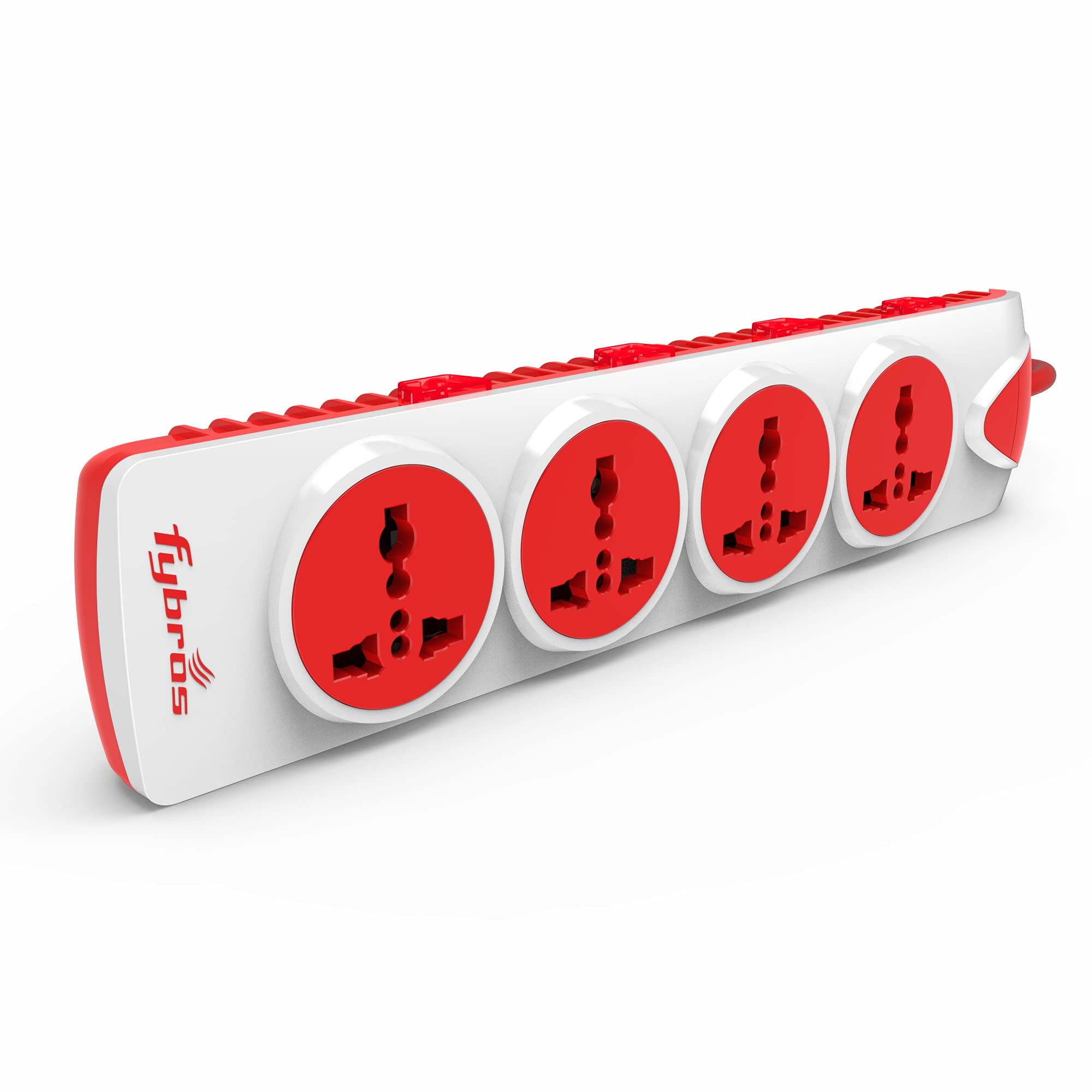 Fybros Qubic 4X4 Extension Cord, Power Strip with International Sockets Extension,10 AMP Output, 2 Year Warranty, 5 Meter Heavy Duty Cable, Surge-Spike Guard - Made in India (B09H4FHK9P) Amazon Price History, Amazon Price Tracker