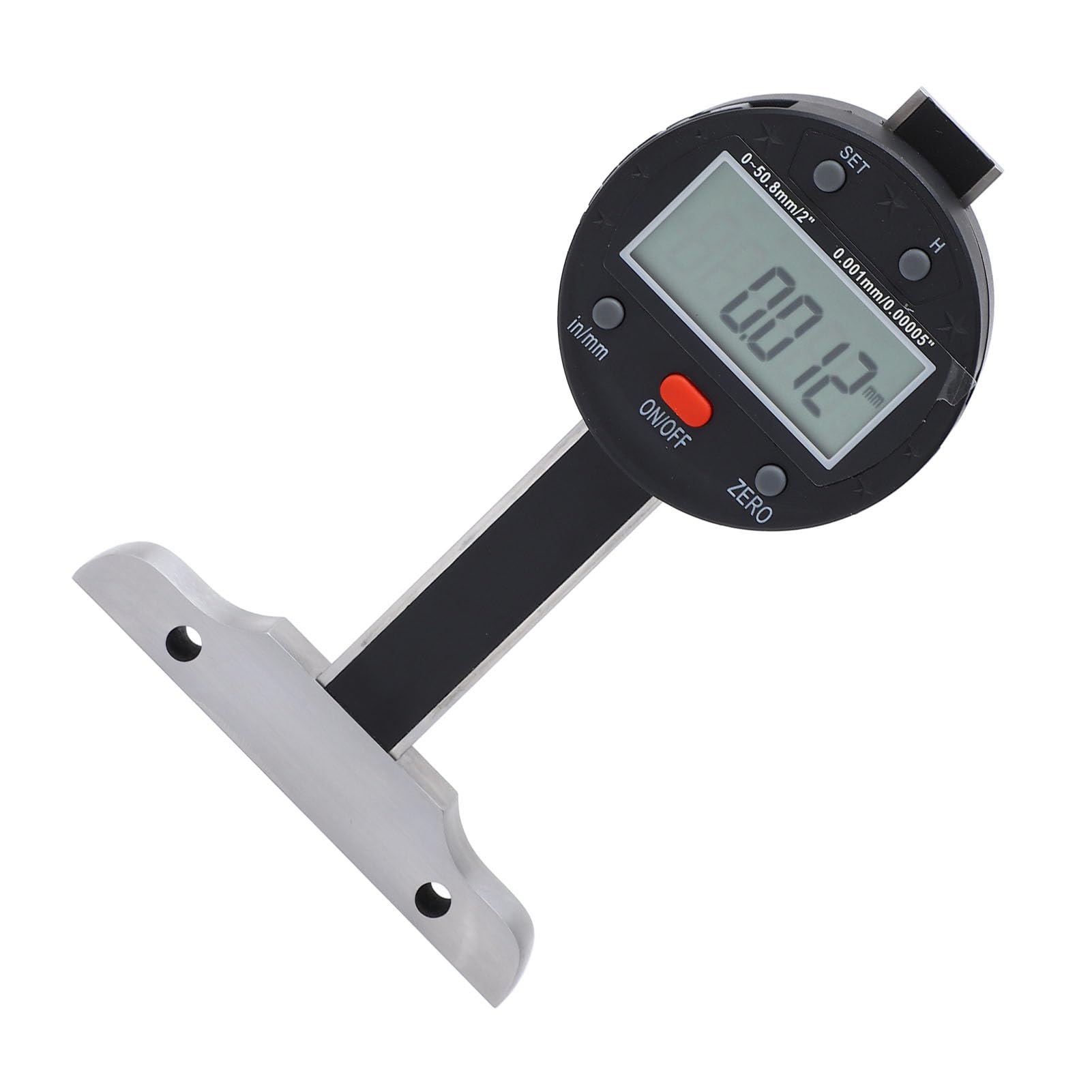ViaGasaFamido XB50-1.5 Elektroniczny Głębokościomierz USB Cyfrowe Narzędzie Pomiarowe o Wysokiej Precyzji do Samochodów Motocykle Zakres Pomiarowy 0-50.8mm