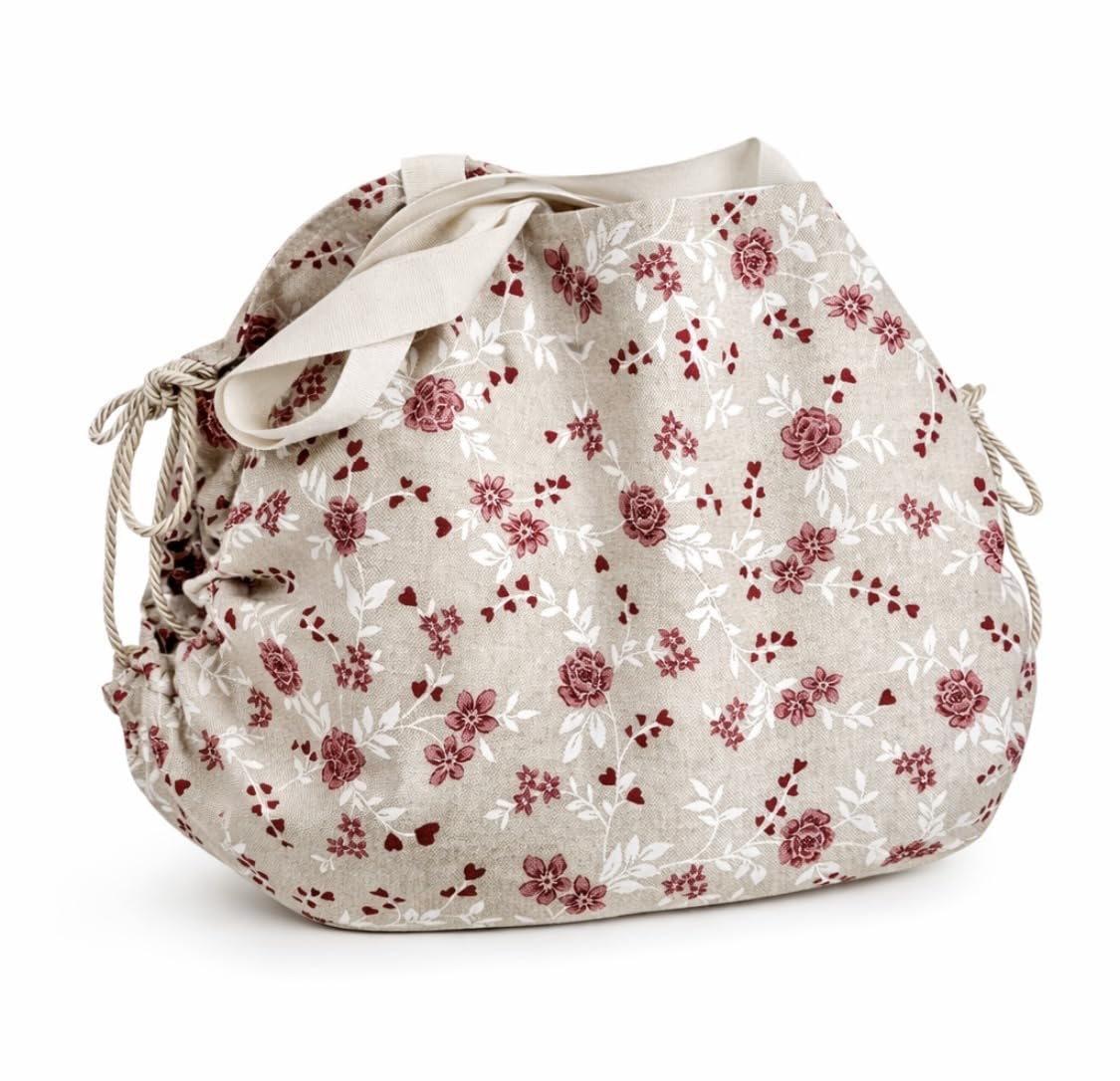 Borsa Porta Teglie e Contenitori, Idea Regalo Natale, Festa della Mamma e Compleanno, Borsa Multiuso, Porta torte, Trasporta Vivande, Fatta a Mano