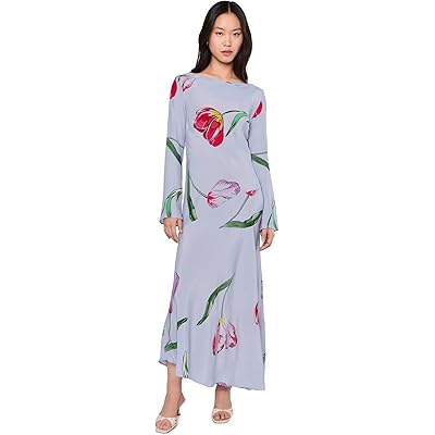 Платье Free People Zadie Diagonal Seam Midi