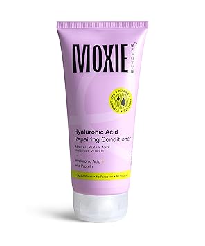 Moxie Beauty Hyaluronic Acid Repair Conditioner | Deep Hydration | Strengthens & Smooths | Frizz Control & Damage Repair | Lightweight & Silicone-Free | 175ml - image, photos