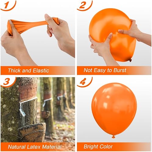 Miniatura 10 de Globos negros para decoración de arco, 60 globos negros de 12 pulgadas, globos mate, globos de cumpleaños para cumpleaños, baby shower, boda,