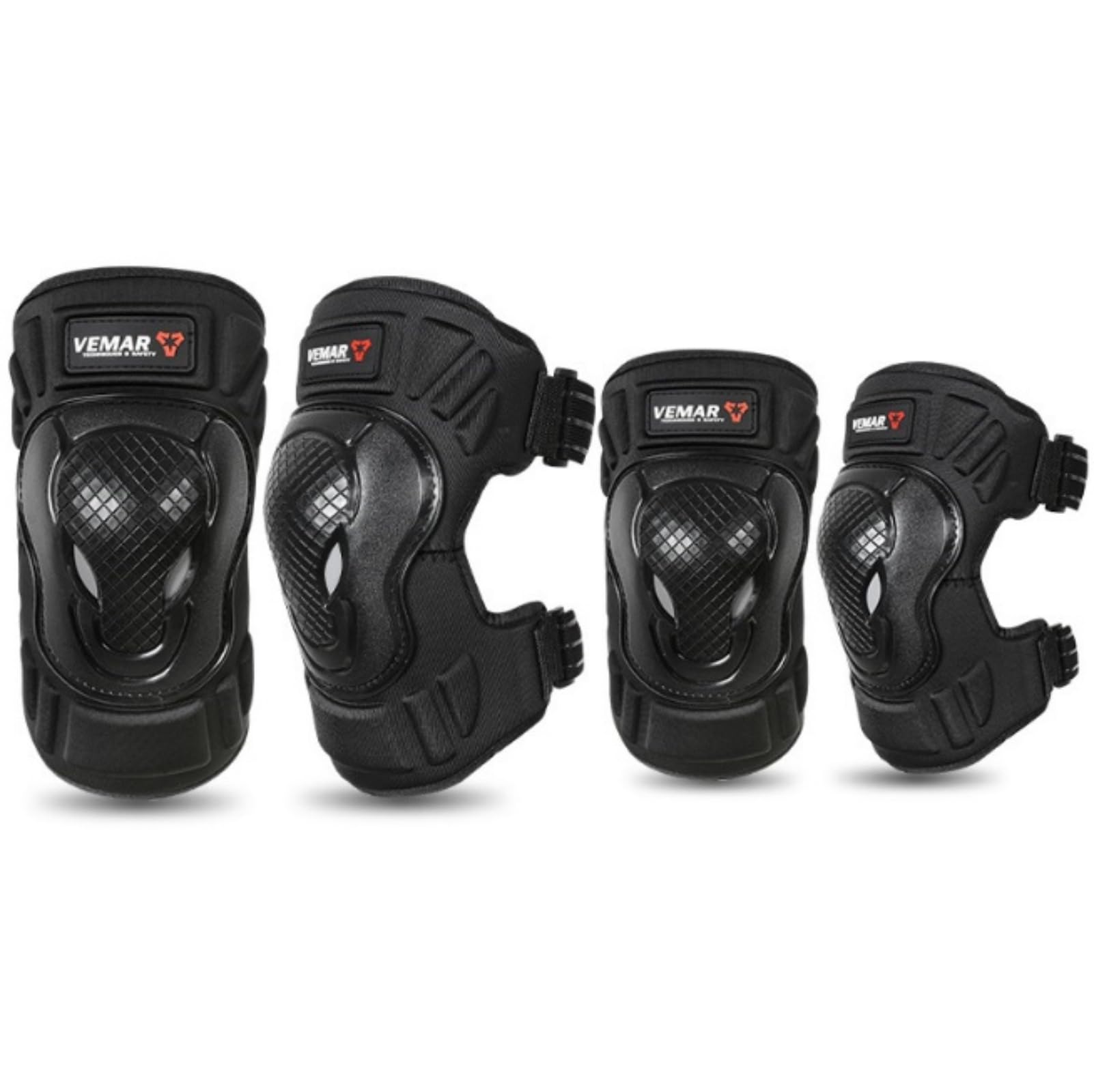 Rodilleras y coderas para motocicleta, de malla mejorada, ajustable, de montaña, motocross, carreras, rodilleras, coderas, equipo de protección para hombres adultos, BMX, ATV, motocross