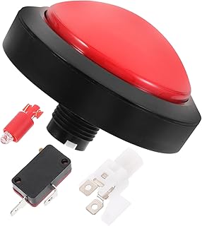 Gogogmee Brinquedo Para Crianças Game Show Buzzer Resposta Errada Buzzer Cachorro Falar Botões Ferramentas De Festa Suprimentos Botão Redondo Tv Botão Mostrado Adereços Eletrônicos Com