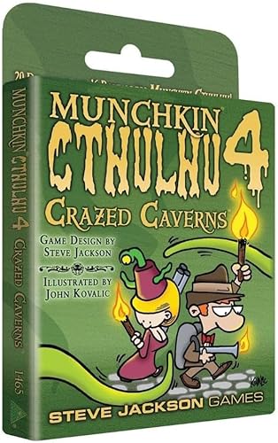 Munchkin Cthulhu 4 Cavernas locas disponible en Yaxa Costa Rica
