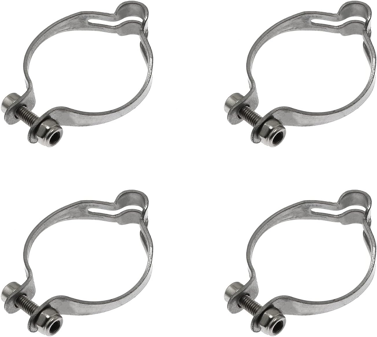 Maxmoral 4 Sets of 25.4mm Metal Ring to Frame MTB Bike