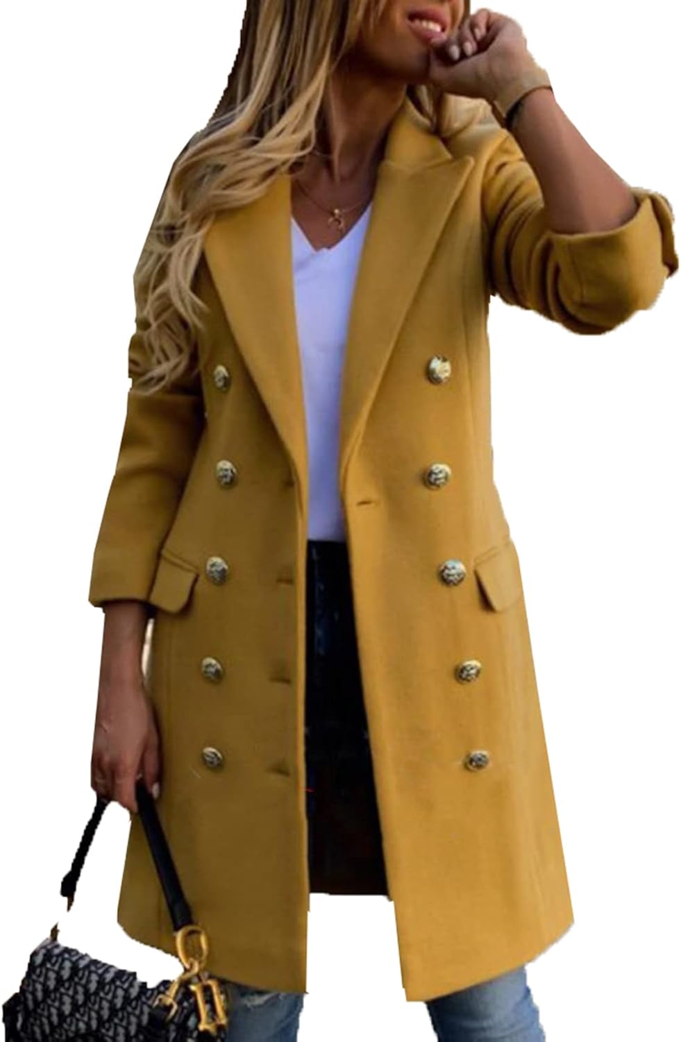 Cappotti di Lana Autunnali E Invernali I Cappotti di Lana da Donna Sono alla Moda da Tenere al Caldo