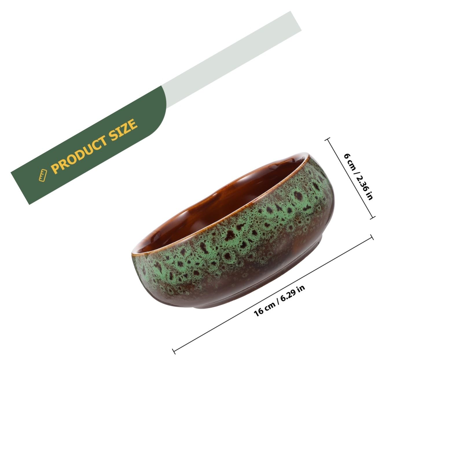 Anneome Pot de Fleurs Hydroponique sans Trou en Céramique Blanche Moyenne Jardinière pour Jonquilles et Nénuphars Pot de Jardin Intérieur et Extérieur Décoratif pour Balcon et Maison