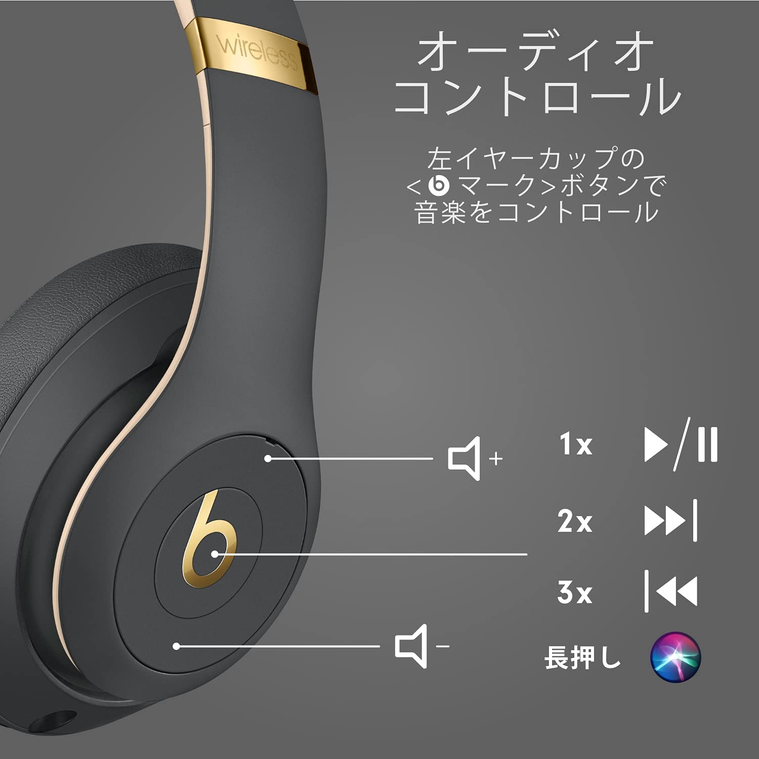 Beats Studio 3 Wireless Headphones - The Beats Skyline Collection