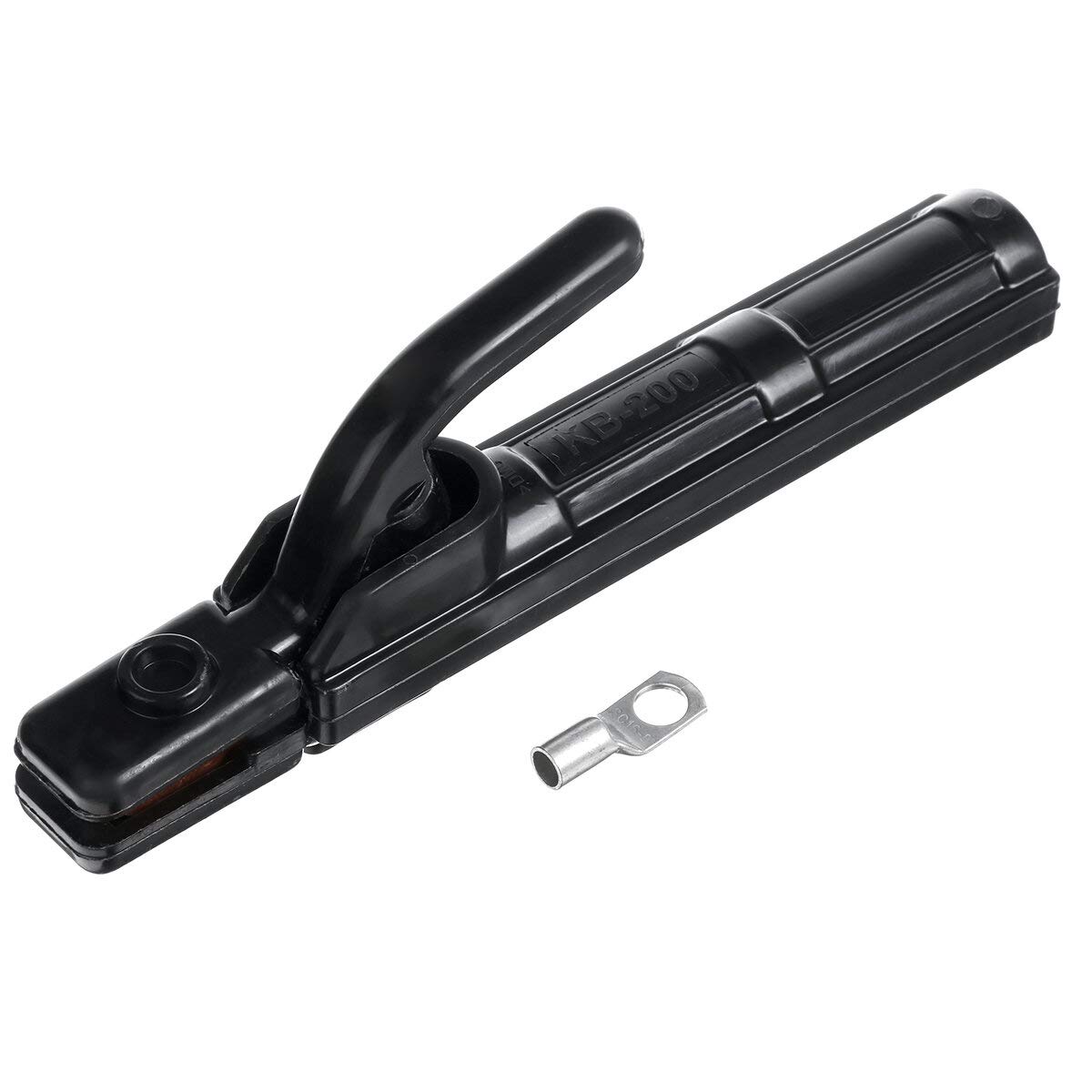 Tuoservo 300A Electrode Holder Stick Welder Copper Welding Rod Stinger Non-Slip Handle Clamp Tool For Ship Factory Mining