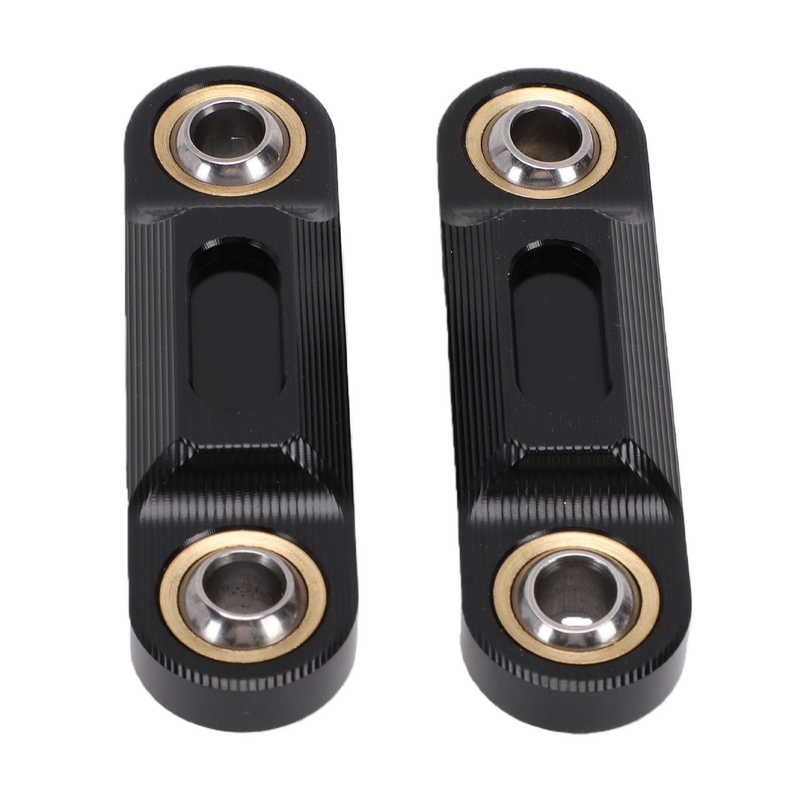Yosoo Biellettes de Barre Anti-Roulis, Liaison Cylindrique de Remplacement en Alliage D'Aluminium Conception à Double Roulement pour F3 RT ST RS 2013-2025 (BLACK)