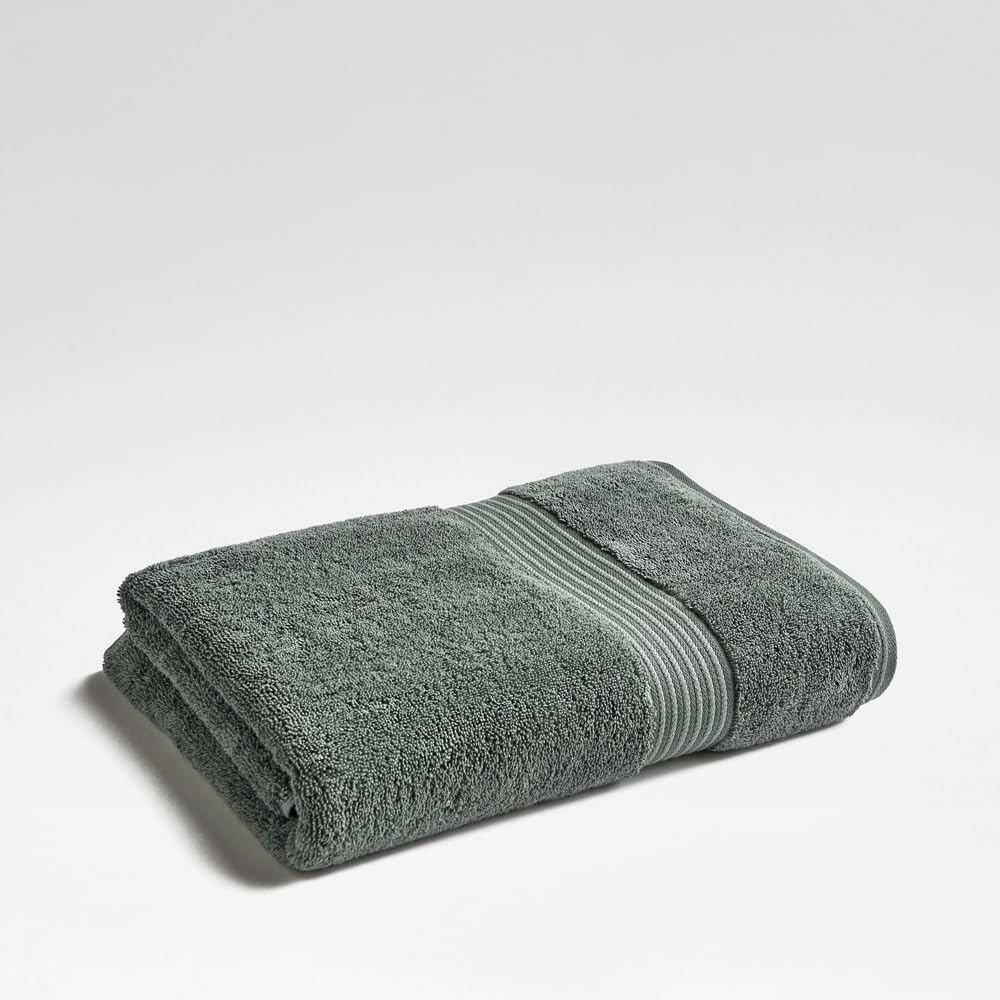 Christy Supreme Hygro 2 Bath Towels Set | Yew Green | 100% Supima Cotton โ image 1