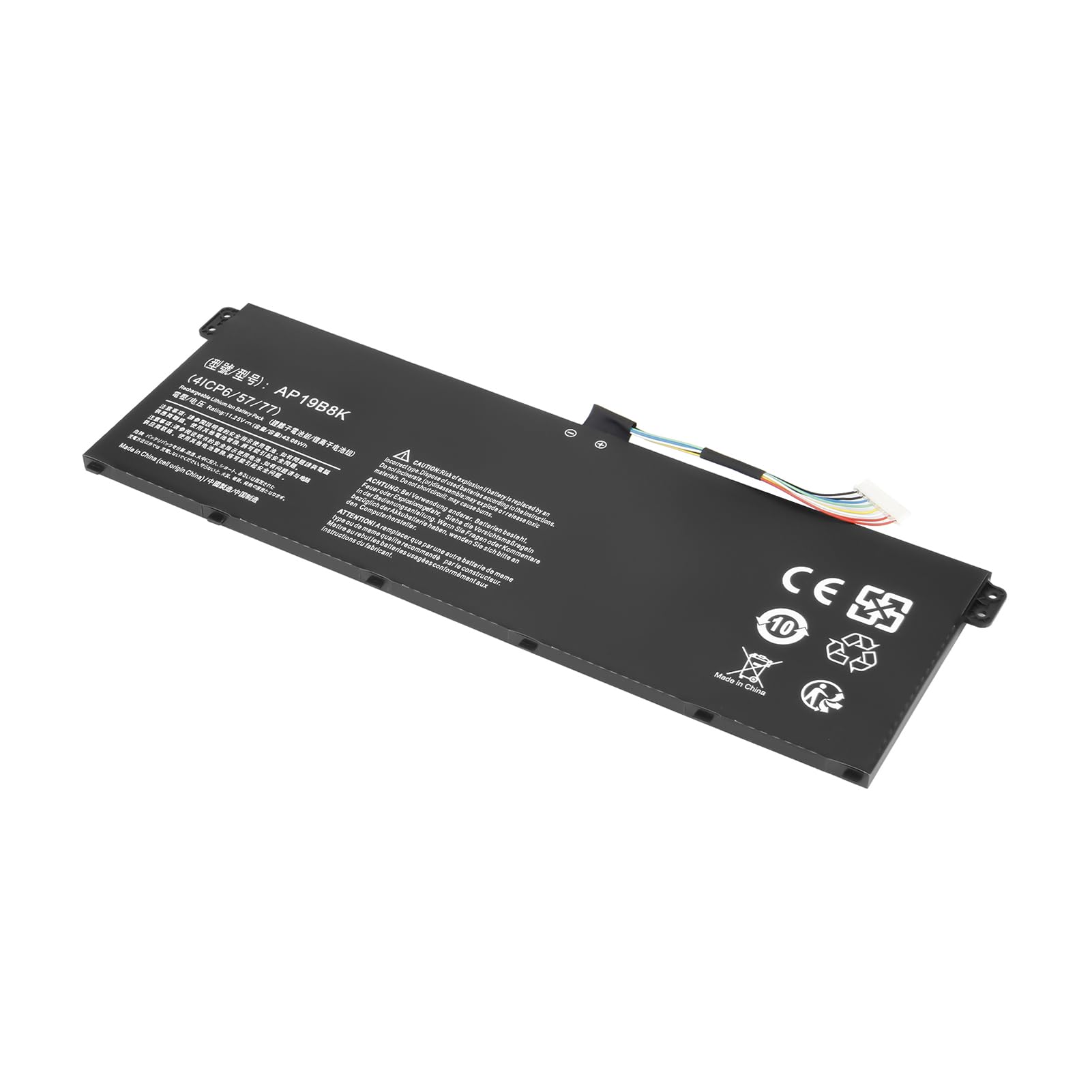 AP19B8K AP19B5K Akku für Acer Aspire 3 A315-56 A315-57 A315-57G A315-58 A315-58G A315-59 A315-59G A317-52 A317-53 A317-53G Extensa 15 EX215-54 EX215-54G