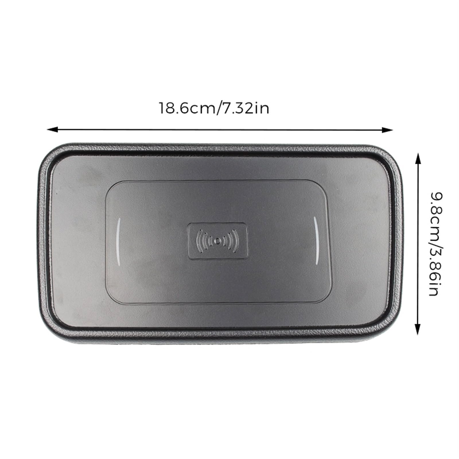 Cargador de Coche Qi estándar Cargador inalámbrico 10 W Carga