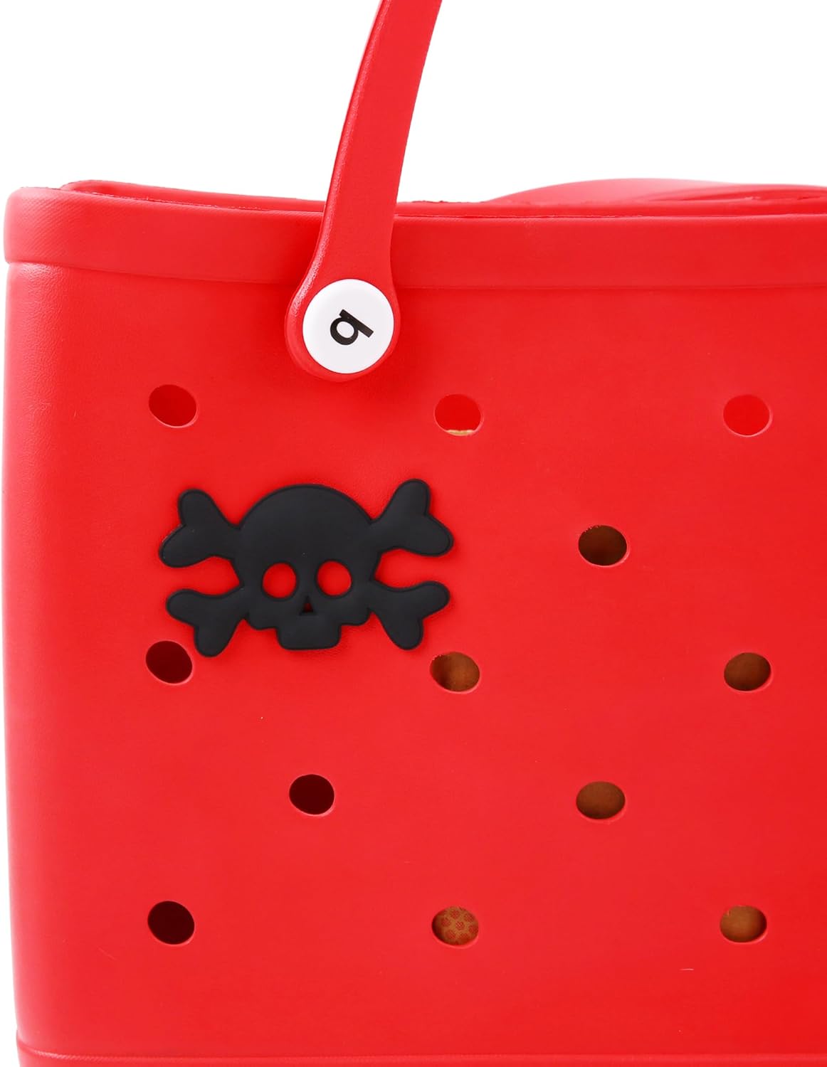 Black Skull Charm Accessory for Bogg Bag and Simply Southern Tote,Halloween Decorative Inserts Accessories for DIY Your Beach Bag Black Skull Charm Accessory for Bogg Bag and Simply Southern Tote,Halloween Decorative Inserts Accessories for DIY Your Beach Bag