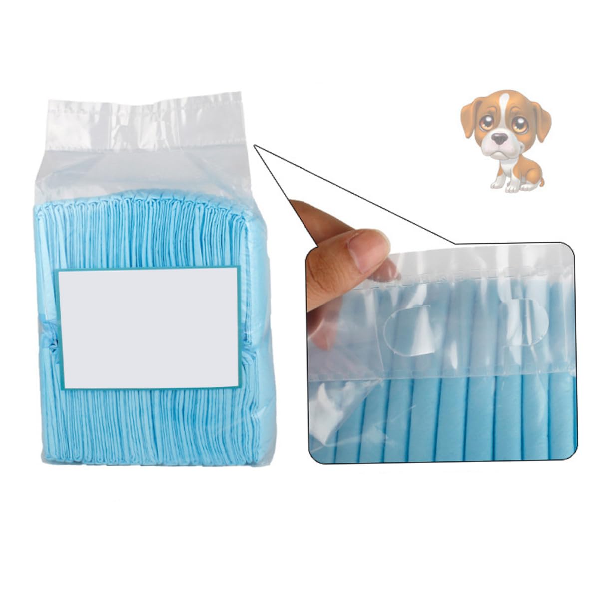 Almohadillas de Entrenamiento para Perros S Absorbentes y Resistentes Paquete de Unidades Tapete Higiénico para Cachorros Uso Jaulas y Viajes