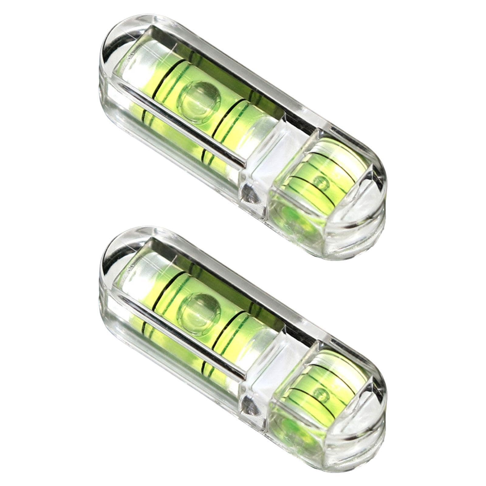 Pixzcsa Horizontal Bubble Level For Cameras Sturdy Acrylic Lightweight