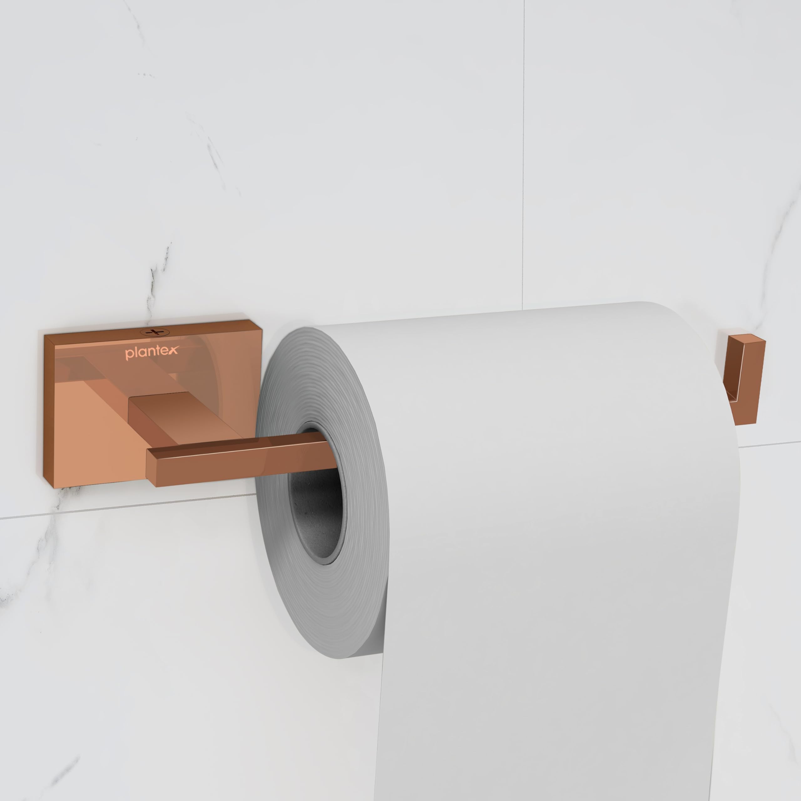 Plantex 304 Grade Stainless Steel Toilet Paper Roll Holder for Washroom/Tissue Paper Stand for Kitchen/Bathroom Accessories - Benz (Rose Gold) (B0B3D5XCFQ) Amazon Price History, Amazon Price Tracker