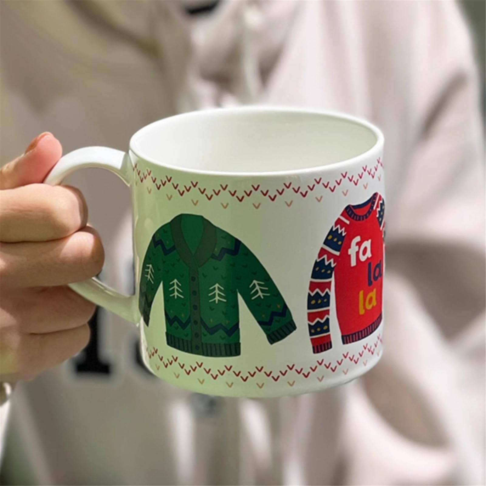 MRKU Tazze da caffè in Ceramica, Tazze Creative, Carine per Ragazze, Tazze da tè pomeridiane per casa e Viaggi