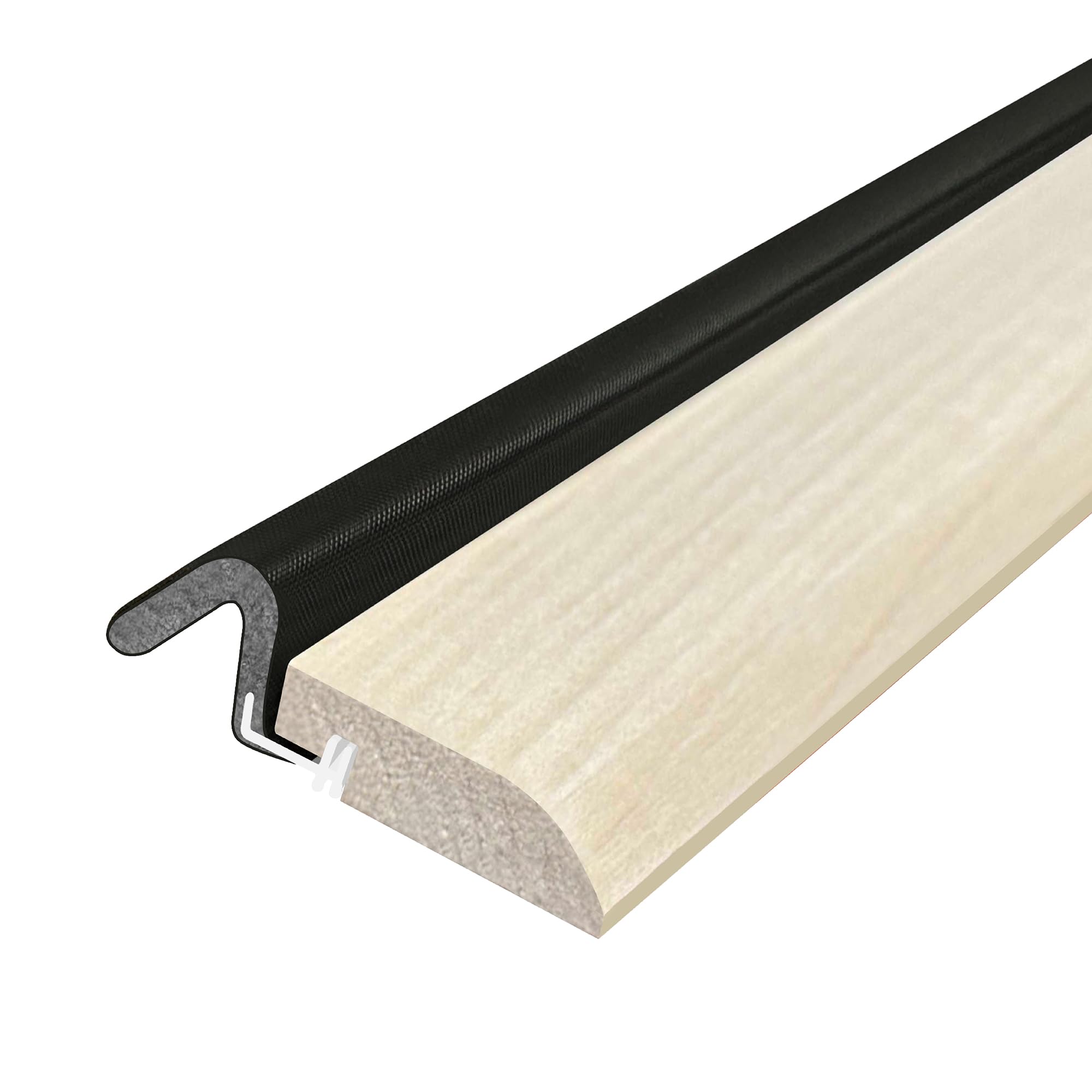 Streamline Pattern Door Stop Set, with Q-LON Weatherstrip 2-7 FT (84