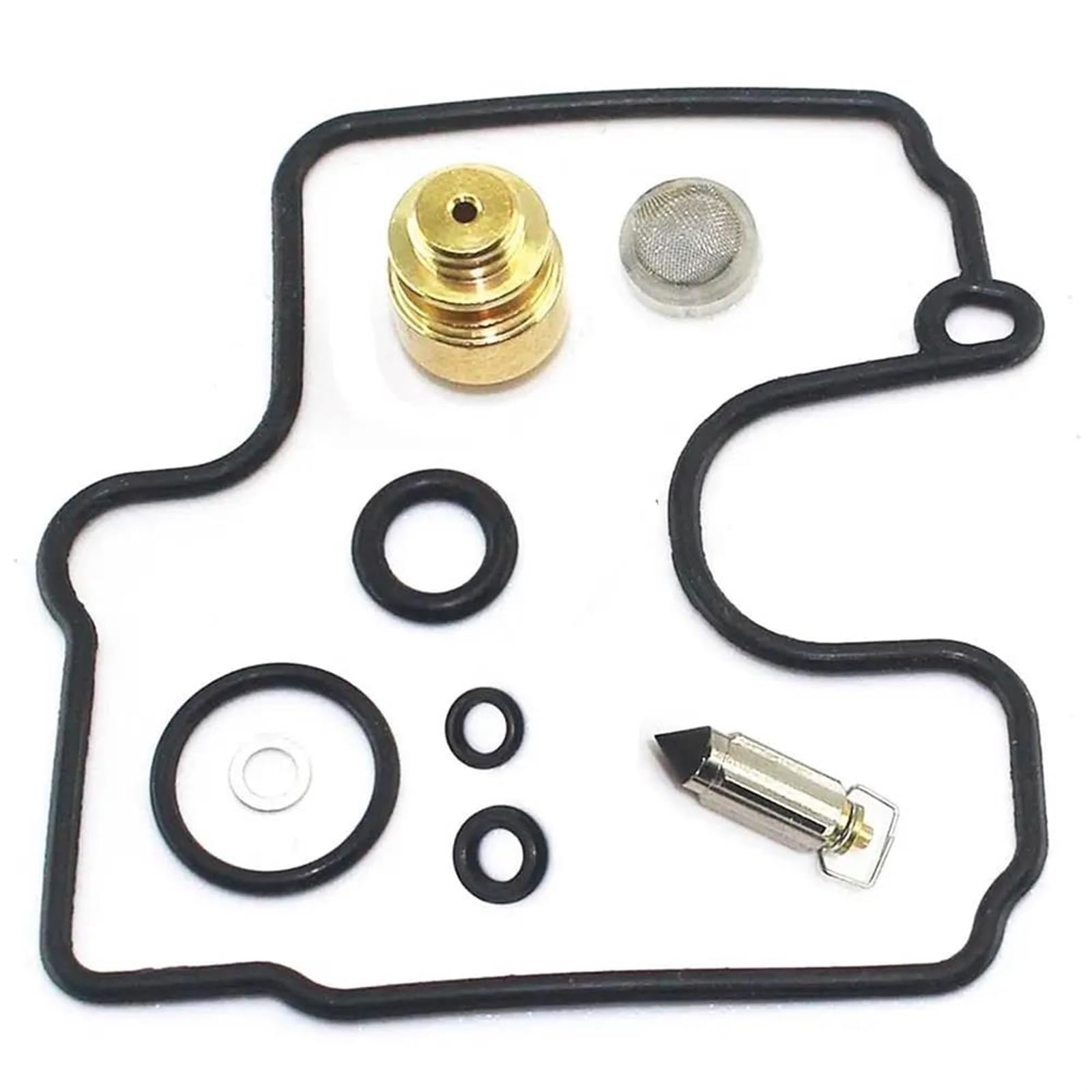 Ajuste De Carburador Kit De Reparación Carburador Motocicleta para XVZ1300 XVZ13 Royal Star Venture Tour Deluxe Reconstrucción con Válvula Aguja Flotante Kit Reemplazo(Conjunto 4)