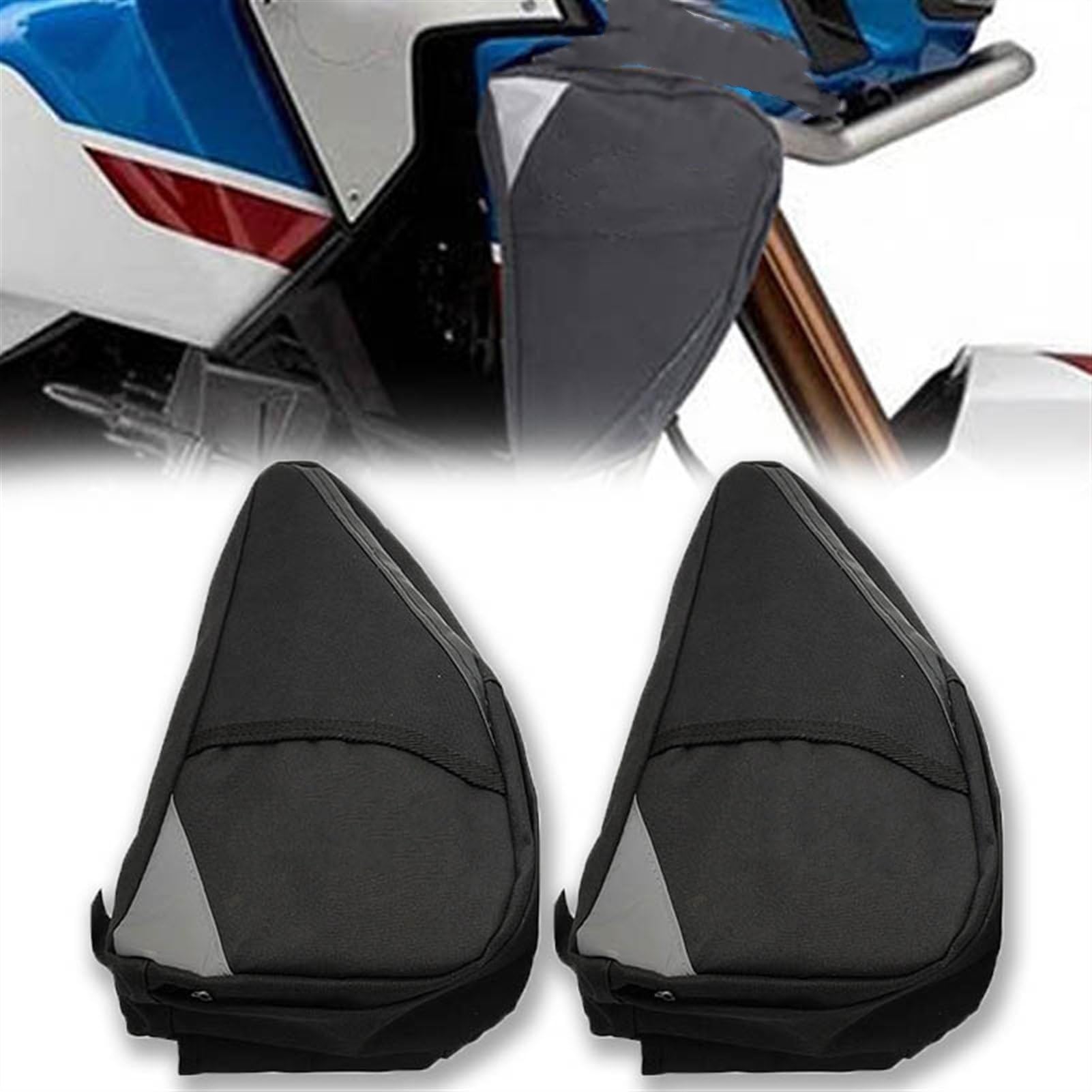 2 PCS Strumento di Riparazione del Motociclo Borsa di Posizionamento Pacchetto Telaio Cassetta degli Attrezzi per H&Onda CRF1000L Africa Twin 2015-2017 CRF 1000 L CRF1000l Accessori