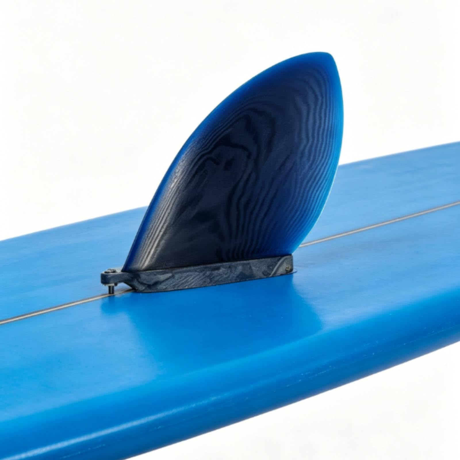 Baoblaze de Surf de 10pulgadas Central Quilla para Longboard Quilla para Tabla Fibra de Vidrio Superficie Tejida Tipo Malla Conexión Estable Adecuada para