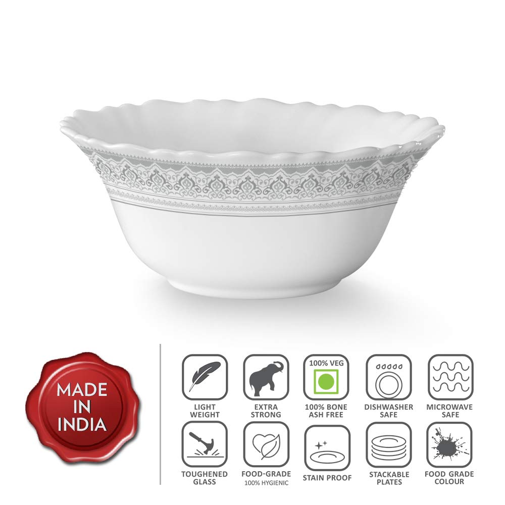 Nagao Tsubamesanjo Unbreakable White Tableware, Donburi, Special Variety, Large Size, Medium More, Set of 3, Made in Japan