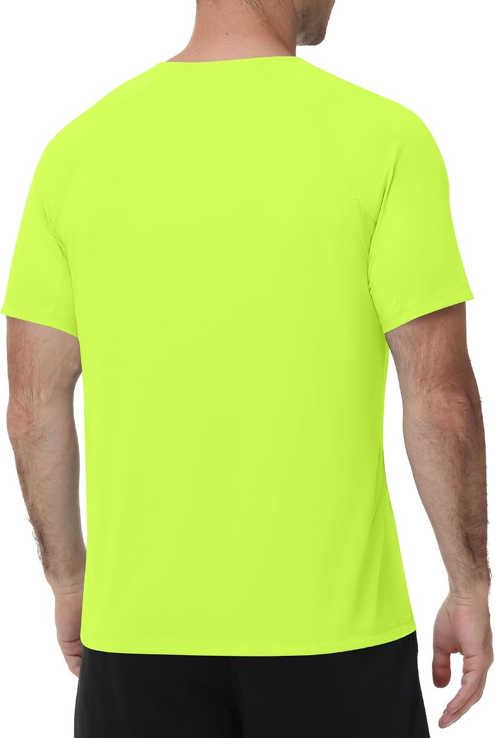 Runhit Men's UPF 50+ Sun Protection Shirt Short Sleeve Quick Dry UV Swim Rash Guard for Beach, Fishing & Outdoor Sports image 2