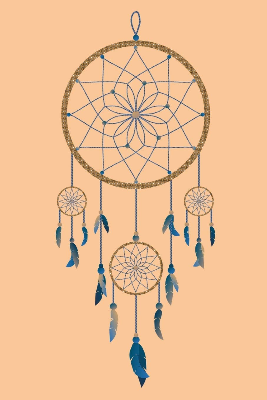 Dream Catcher Journal: Native American Inspired Dream Catcher Lined Notebook Beautiful Gift Idea