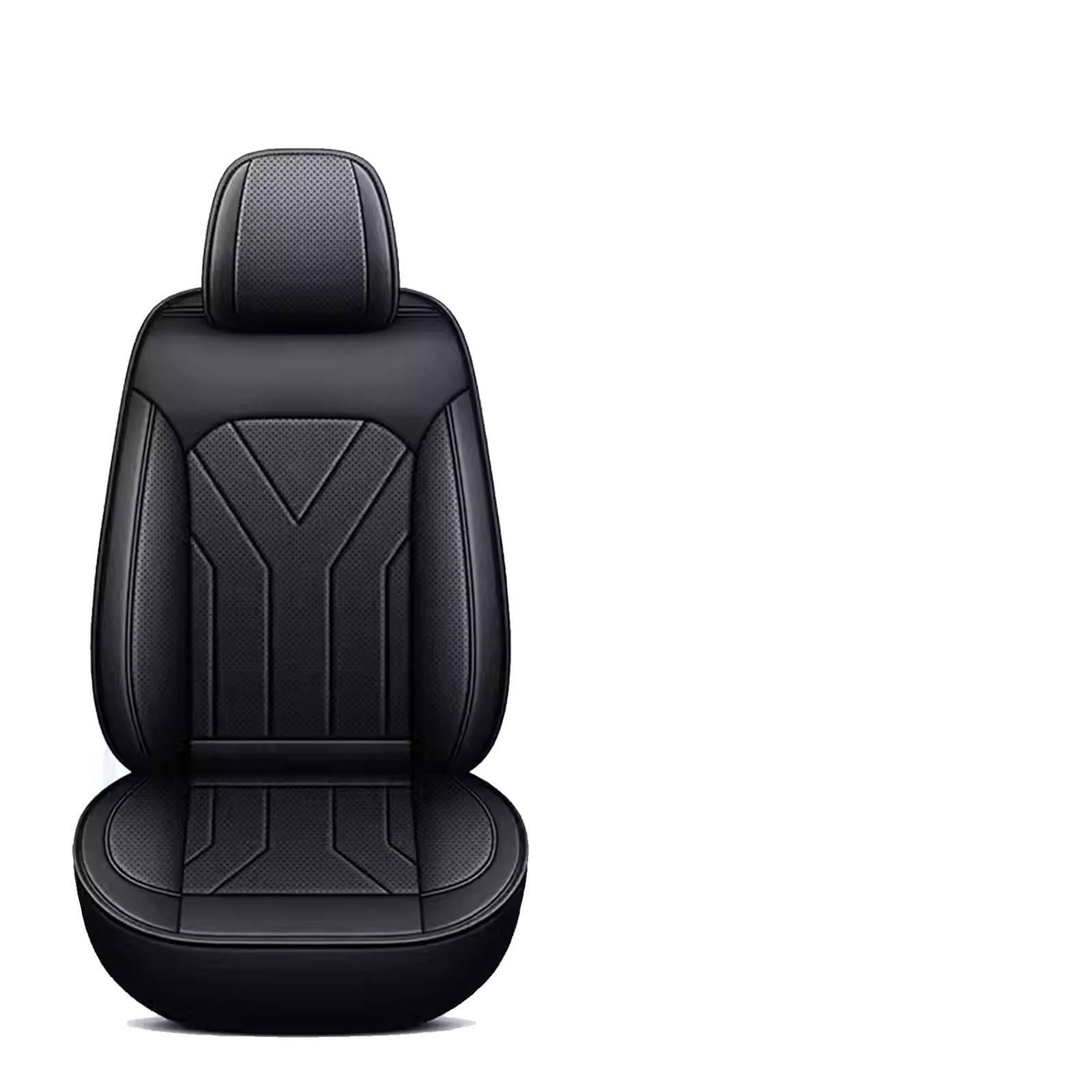 Housses de siège de voiture pour VW T-ROC similicuir noir finition premium élégante