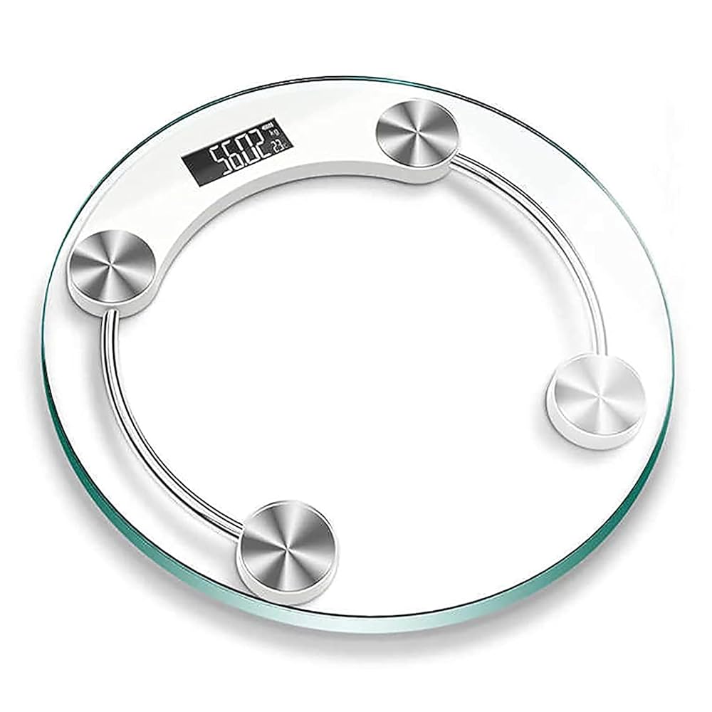 Amazon.co.jp: 1個の計量電子スケール強化透明ガラス電池で動作