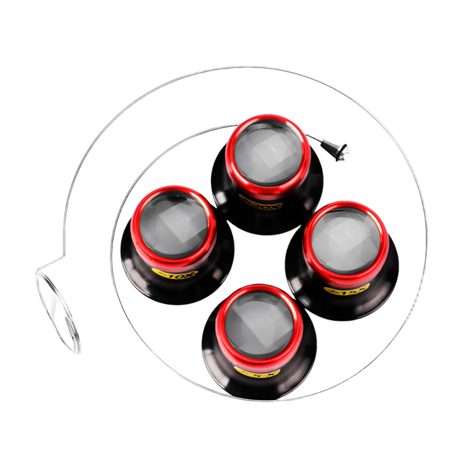 Ergonomic Magnifier Glass Watch Repair Eye Loupe Magnifiers for Detailed Watchmaking Tasks and Miniature Watchmaker Magnifier