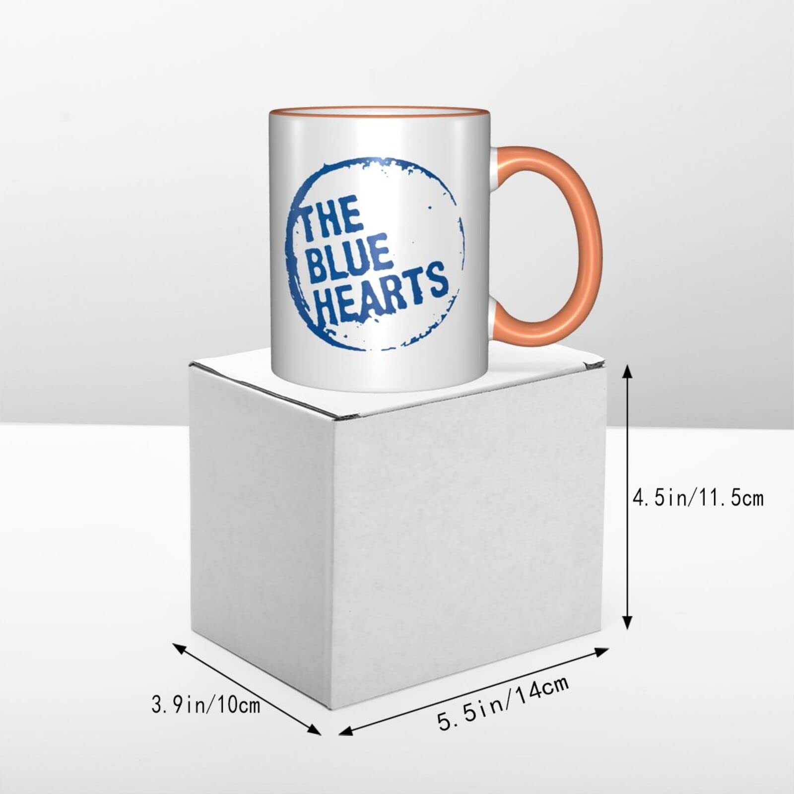 公式 THE BLUE HEARTS　ブルーハーツ　マグカップ　ライブ　グッズ Amazon.co.jp: マグカップ ザ·ブルーハーツ 330ml 陶器 おしゃれ