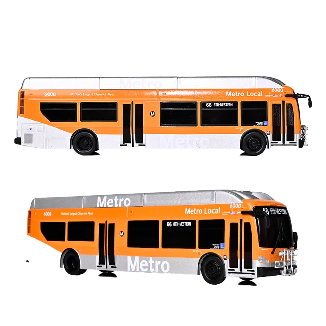 NFI　エクセルシオ XN40 トランジットバス – ロスアンゼルス・メトロ Amazon.com: Iconic Replicas NFI Xcelsior XN40 Transit Bus: Los