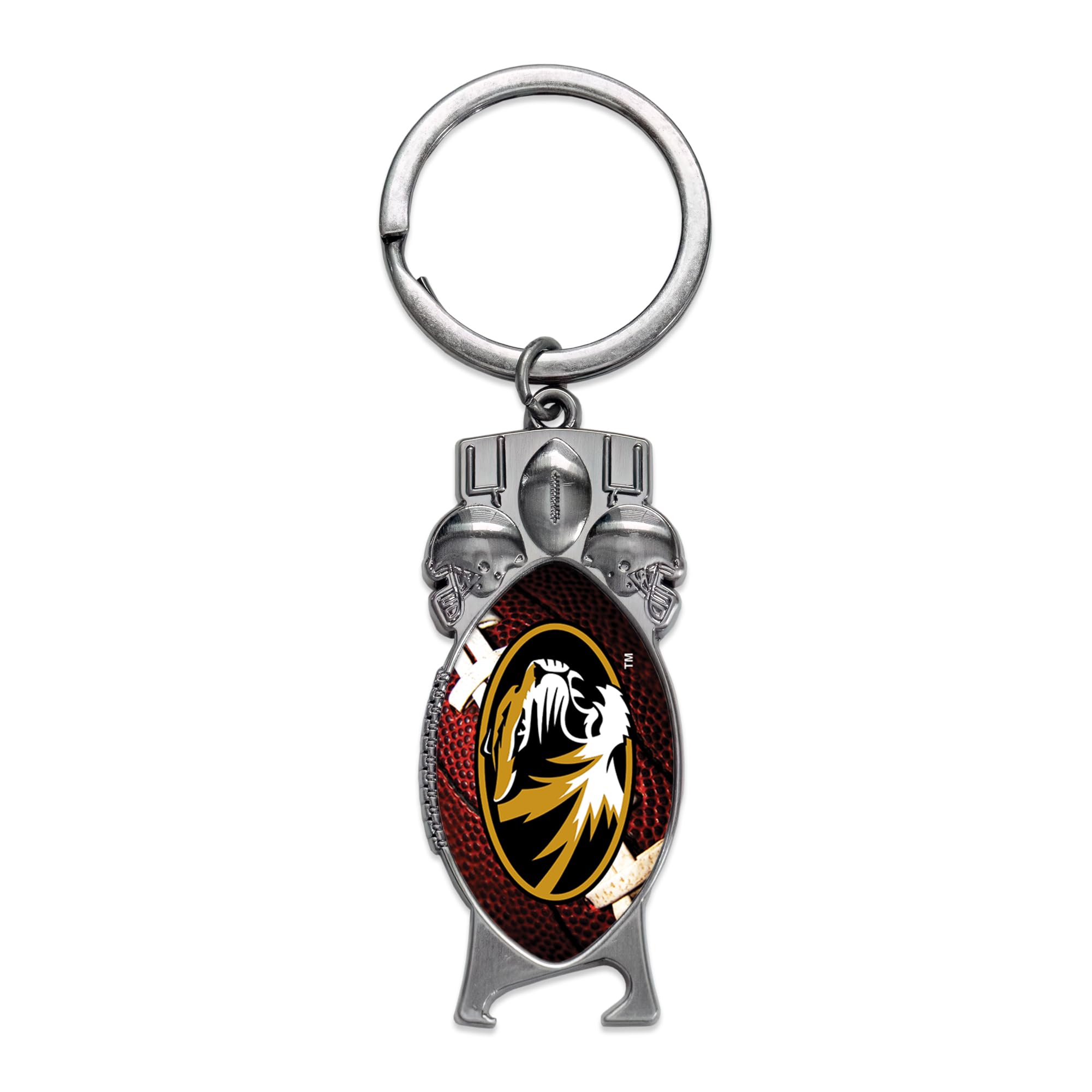 Rico Industries NCAA Missouri Tigers Sculpted Bottle Opener Keychain -Great Gift Item