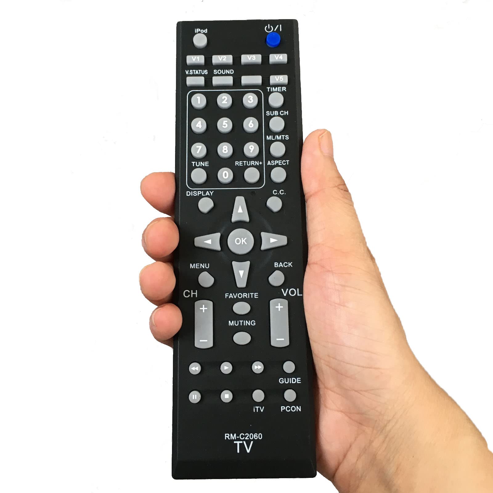 Télécommande RM-C2060 pour remplacer votre boîtier JVC perdu ou cassé - 7