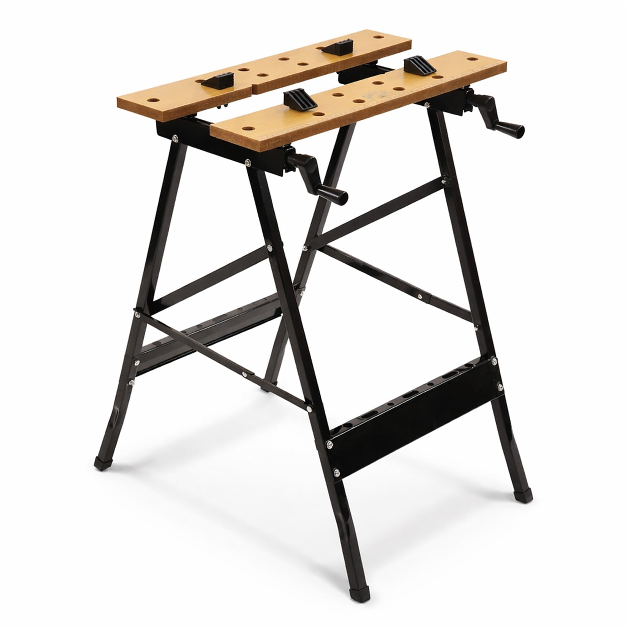 Oypla Folding Foldable Trestle Work Bench Workbench Portable 100Kg 5060544754048