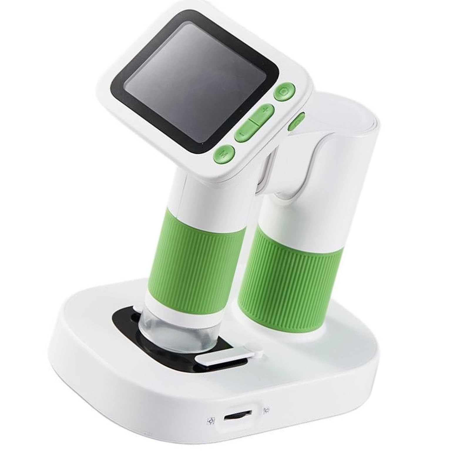 Fromceo A Digital Microscope 1000X Magnification Desktop Handheld Magnifier With Led Educational Science Toy Digital Color Screen & Magnifier With Led Lights